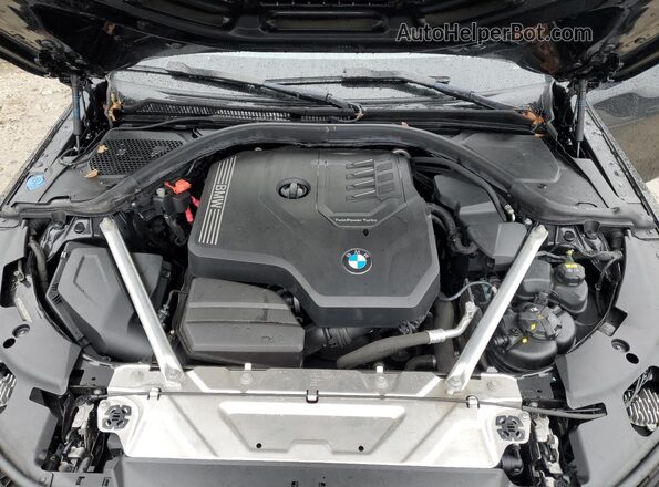 WBA23AT02MCG05658 2021 BMW 4 SERIES Black უკანა სალონის ხედი