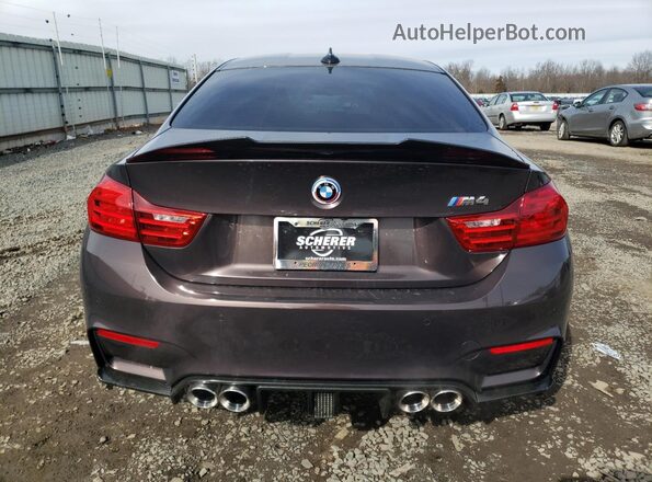 WBS3R9C56GK335978 2016 BMW M4 Brown 