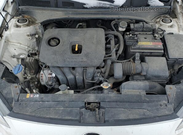 3KPF24AD9KE051049 2019 KIA FORTE White Սալոնի հետևի տեսք