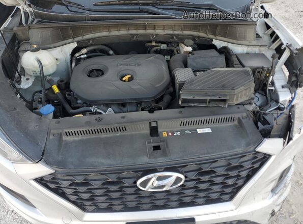 KM8J23A45KU968782 2019 HYUNDAI TUCSON Silver Вид підкапотного простору