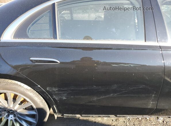 W1K6G7GB4NA156202 2022 MERCEDES-BENZ S Черный Вид задних сидений