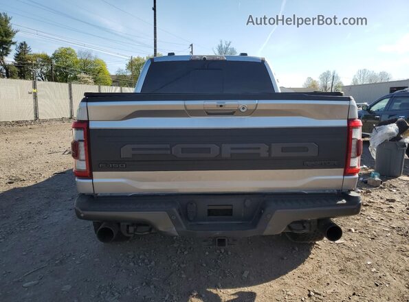 1FTFW1RG3NFC44650 2022 FORD F150 Silver Vista trasera