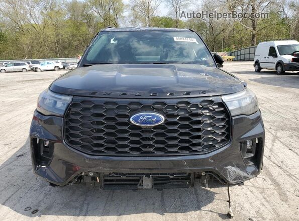 1FMUK8KH5SGB54450 2025 FORD FORD EXPLORER Черный Вид сзади