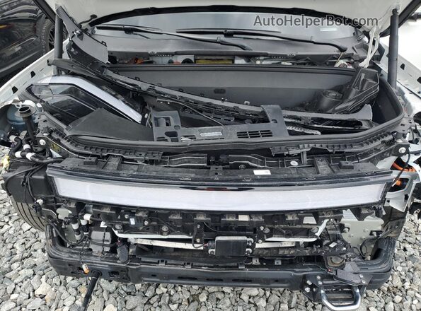 7PDSGABL3PN004096 2023 RIVIAN R1S White ძრავის განყოფილების ხედი