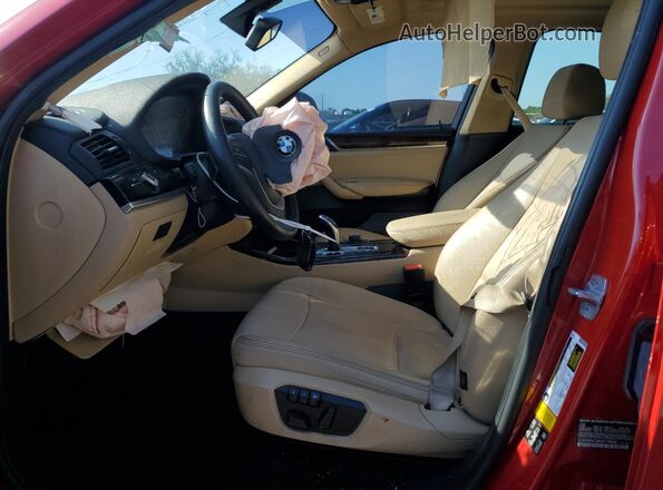 5UXXW3C34H0T79096 2017 BMW X4 Красный 