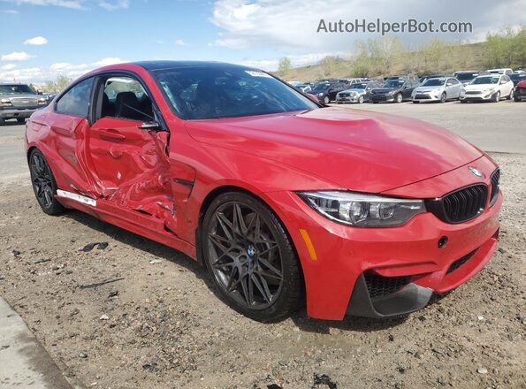 WBS4Y9C0XLFJ77823 2020 BMW M4 Red 