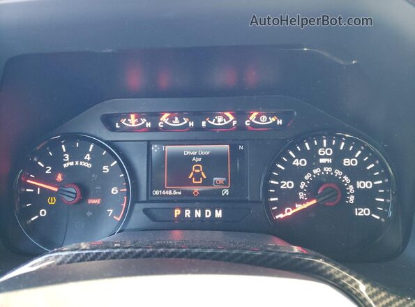 1FTEW1E47LFC12899 2020 FORD F150 Черный Вид щитка приборов