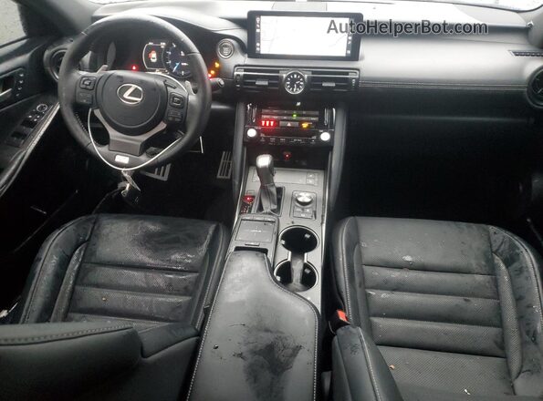 JTHGZ1E2XP5031319 2023 LEXUS IS Silver Vista del salpicadero