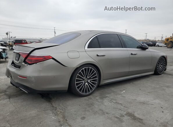 W1K6G6DB0NA094067 2022 MERCEDES-BENZ S Tan 