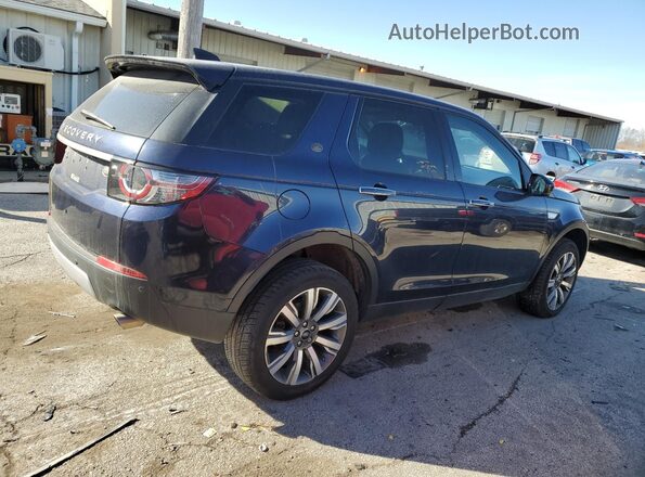 SALCT2BG5HH697147 2017 LAND ROVER DISCOVERY Blue Задня права чверть