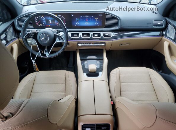 4JGFB4FB2RB178171 2024 MERCEDES-BENZ GLE Синий Вид панели приборов