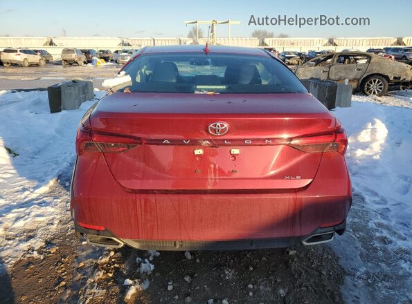 4T1JZ1FB5NU087219 2022 TOYOTA LE Красный Вид сзади