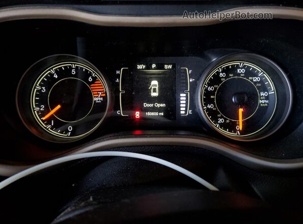1C4PJLCB0GW107759 2016 JEEP CHEROKEE Green Вид щитка приладів