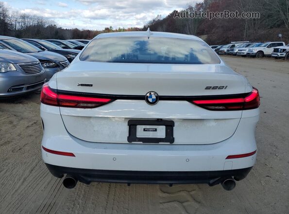 WBA73AK06M7G51428 2021 BMW 2 SERIES White უკანა ხედი