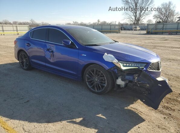 19UDE2F83LA000246 2020 ACURA ILX Blue Przód prawy