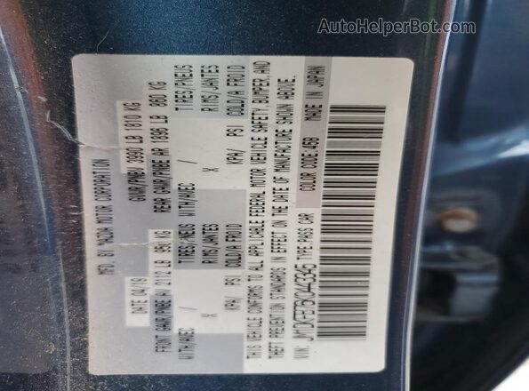 JM1DKFB76K0443345 2019 MAZDA CX-3 Blue Vista del compartimento del motor