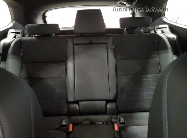 WBX13EF00S5131826 2025 BMW X1 Black Rear seats view