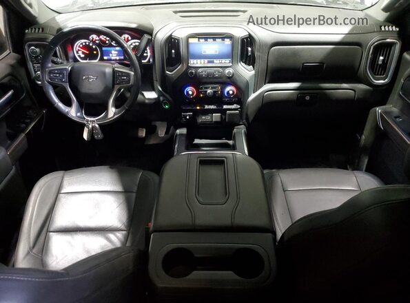 1GCUYEET1MZ336493 2021 CHEVROLET SILVERADO Silver Vista del salpicadero