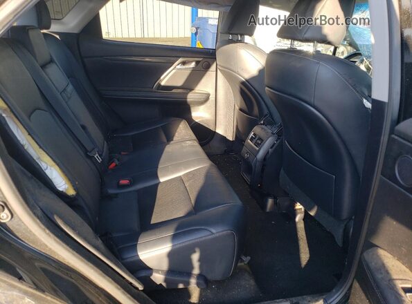 2T2ZZMCAXGC002276 2016 LEXUS RX Black Вид задньої частини салону