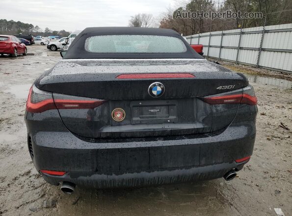 WBA23AT02MCG05658 2021 BMW 4 SERIES Black უკანა ხედი