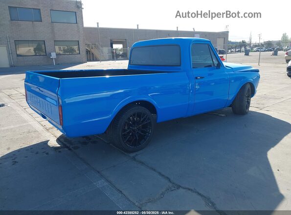 CCE142Z101821     1972 CHEVROLET C10 Синий Задняя правая четверть