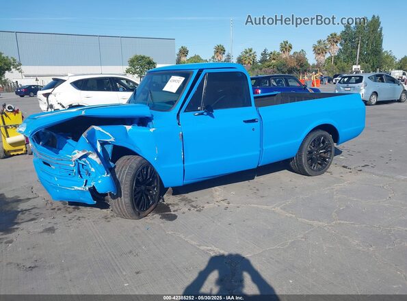 CCE142Z101821     1972 CHEVROLET C10 Синий Передняя левая четверть