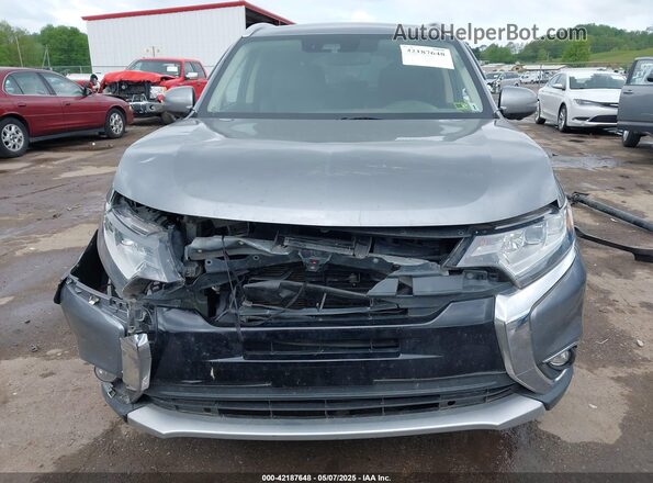 JA4JZ4AX4JZ059721 2018 MITSUBISHI OUTLANDER Gray Rear interior view