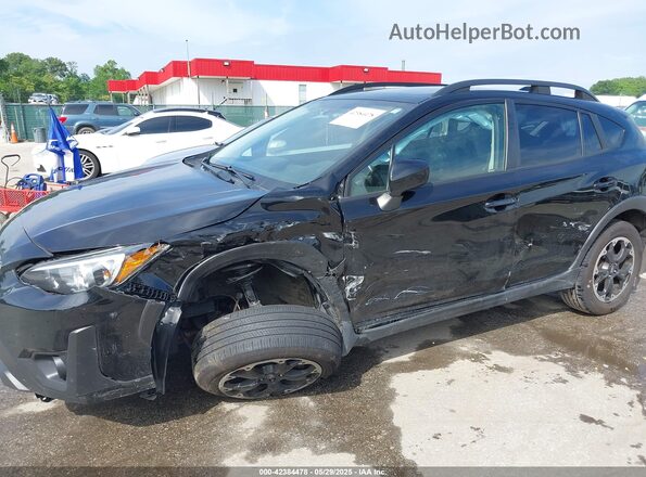 JF2GTAEC2MH211871 2021 SUBARU CROSSTREK Black წინა ხედი