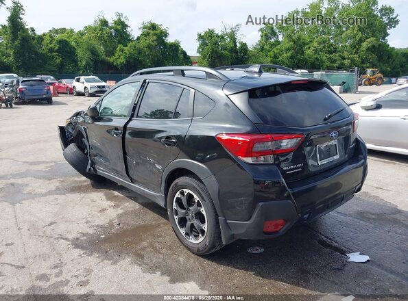 JF2GTAEC2MH211871 2021 SUBARU CROSSTREK Black უკანა მარცხენა