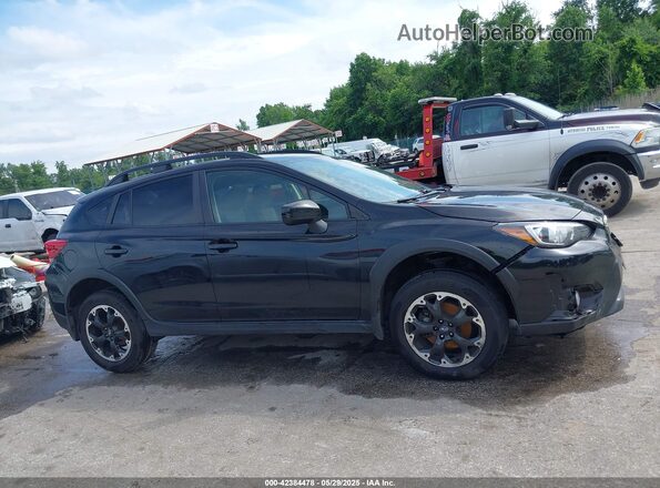 JF2GTAEC2MH211871 2021 SUBARU CROSSTREK Black უკანა სალონის ხედი