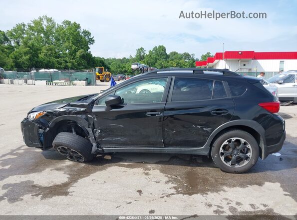 JF2GTAEC2MH211871 2021 SUBARU CROSSTREK Black სალონის 360-გრადუსიანი ხედი