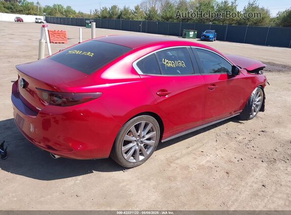 JM1BPBBL5M1345077 2021 MAZDA 3 Burgundy Հետևի աջ