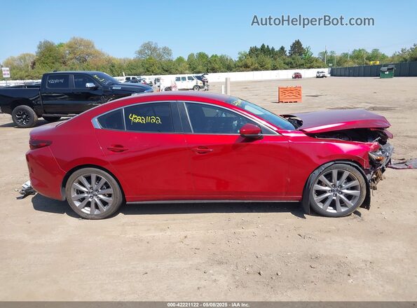 JM1BPBBL5M1345077 2021 MAZDA 3 Burgundy Սալոնի հետևի տեսք