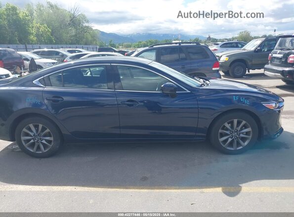 JM1GL1UM2J1332302 2018 MAZDA 6 Black Widok wnętrza z tyłu