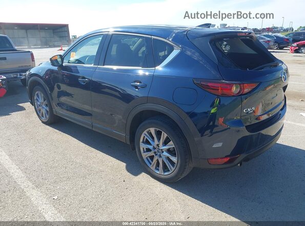 JM3KFBAY5M0425671 2021 MAZDA CX-5 Blue უკანა მარცხენა