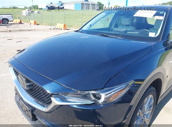 JM3KFBAY5M0425671 2021 MAZDA CX-5 Blue წინა ხედი