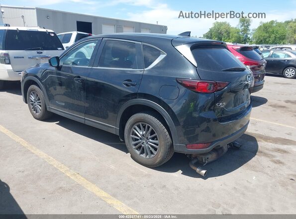 JM3KFBCMXL0741835 2020 MAZDA CX-5 Black უკანა მარცხენა