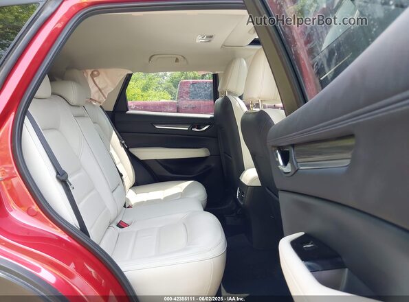 JM3KFBDM2M0483018 2021 MAZDA CX-5 Red VIN კოდის სტიკერის ხედი