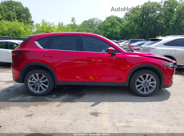 JM3KFBDM2M0483018 2021 MAZDA CX-5 Red უკანა სალონის ხედი