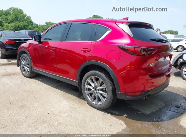 JM3KFBDM2M0483018 2021 MAZDA CX-5 Red უკანა მარცხენა
