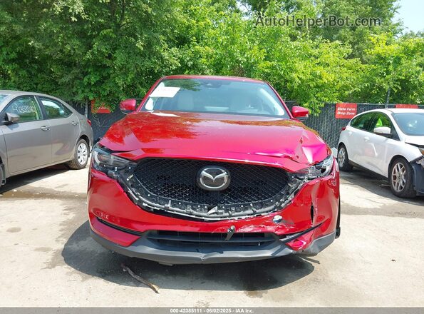 JM3KFBDM2M0483018 2021 MAZDA CX-5 Red ხელსაწყოთა პანელის ხედი