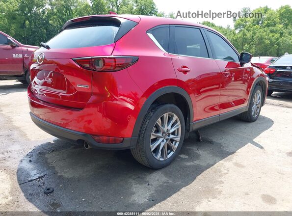 JM3KFBDM2M0483018 2021 MAZDA CX-5 Red უკანა მარჯვენა