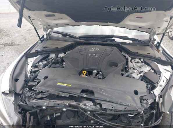 JN1EV7APXMM700248 2021 INFINITI Q50 White უკანა ხედი