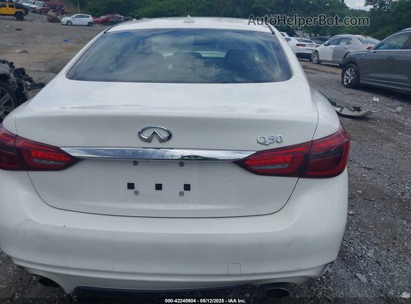 JN1EV7APXMM700248 2021 INFINITI Q50 White 