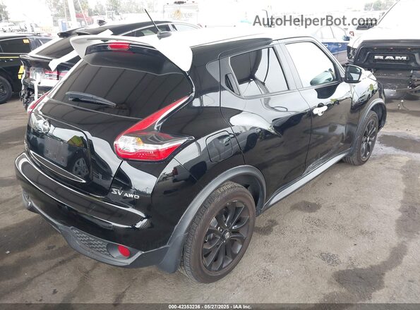 JN8AF5MVXHT753331 2017 NISSAN JUKE Черный Задняя правая четверть