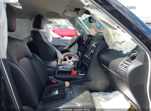 JN8AY2AC0N9160128 2022 NISSAN ARMADA Black Front interior view