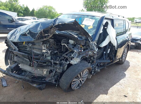 JN8AY2AC0N9160128 2022 NISSAN ARMADA Black Front left