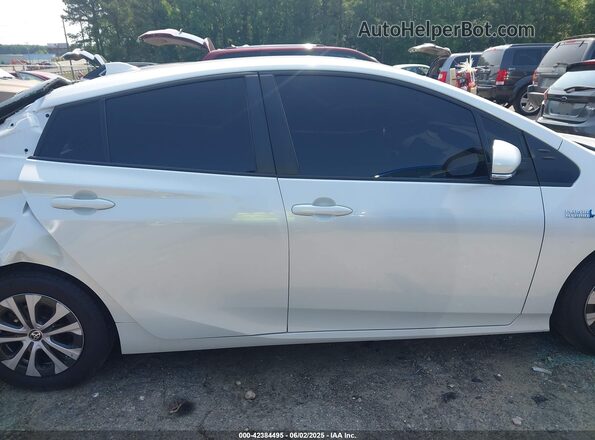 JTDKAMFP4M3169430 2021 TOYOTA LE White Սալոնի հետևի տեսք