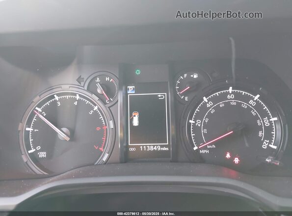 JTEEU5JR5M5231582 2021 TOYOTA 4RUNNER White Widok tylnych siedzeń