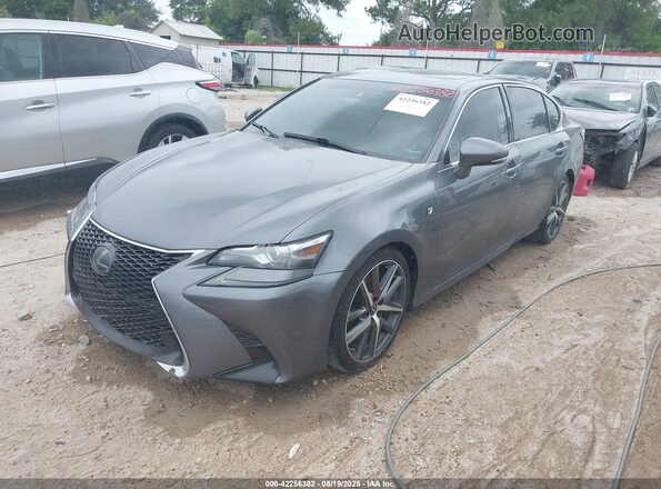JTHBZ1BL3GA004509 2016 LEXUS GS 350 Gray Vista tres cuartos delantera izquierda